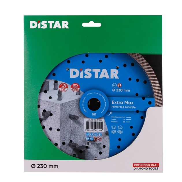 Алмазный отрезной круг DISTAR Turbo Extra Max 232 x 2,5 x 22,23, фото , изображение 5 | SNABZHENIE.com.ua Алмазный отрезной круг DISTAR Turbo Extra Max 232 x 2,5 x 22,23, фото , изображение 5 | SNABZHENIE.com.ua