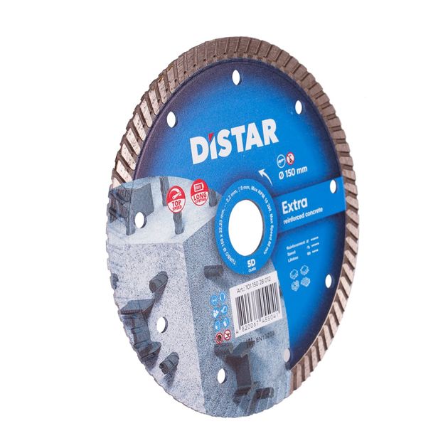 Круг алмазный отрезной DISTAR Turbo Extra 150 мм 22,23 мм (10115028012), фото , изображение 2 | SNABZHENIE.com.ua Круг алмазный отрезной DISTAR Turbo Extra 150 мм 22,23 мм (10115028012), фото , изображение 2 | SNABZHENIE.com.ua