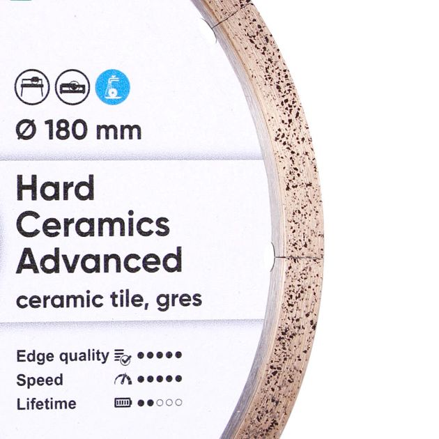Круг алмазный DISTAR 180x1,4x8,5 Hard Ceramics Advanced, фото , изображение 2 | SNABZHENIE.com.ua Круг алмазный DISTAR 180x1,4x8,5 Hard Ceramics Advanced, фото , изображение 2 | SNABZHENIE.com.ua