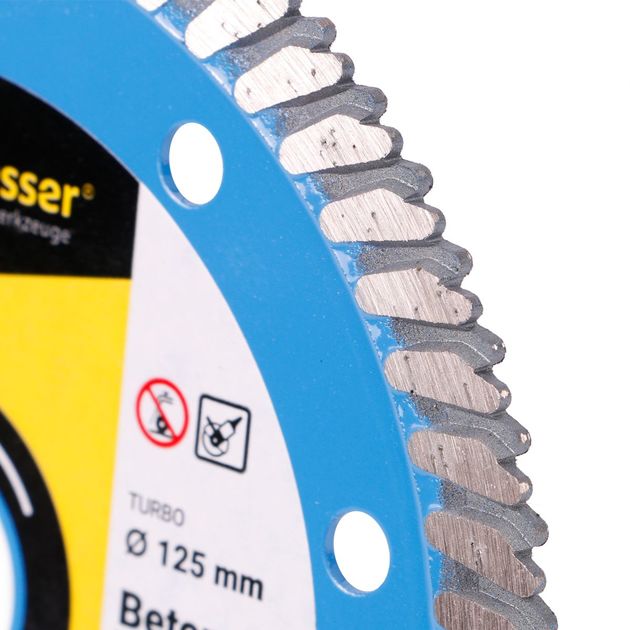 Диск отрезний 125 x 2,2 x 8 x 22,23 Turbo Beton PRO BAUMESSER, фото , зображення 3 | SNABZHENIE.com.ua Диск отрезний 125 x 2,2 x 8 x 22,23 Turbo Beton PRO BAUMESSER, фото , зображення 3 | SNABZHENIE.com.ua
