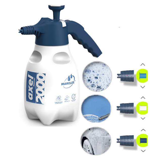 Ручной піногенератор MAROLEX Axel Acid 2000, 2 л, 0,4MPa, VITON, 3 режими, фото  | SNABZHENIE.com.ua