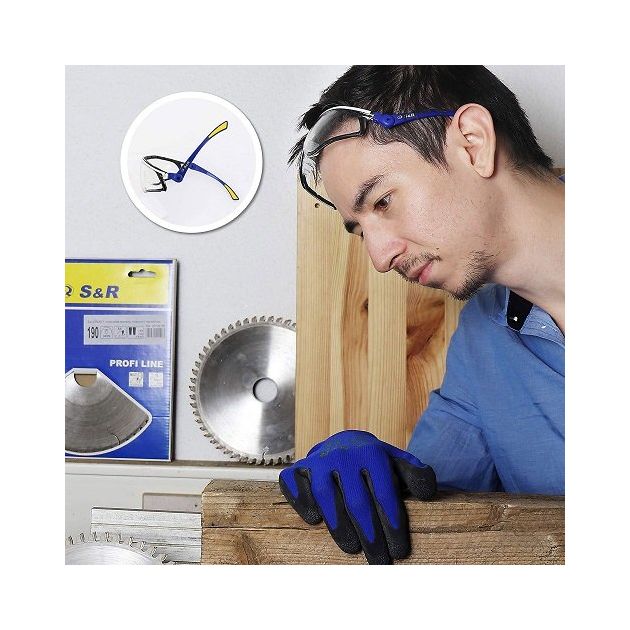 Очки защитные S&R спортивные 2 шт., фото , изображение 10 | SNABZHENIE.com.ua