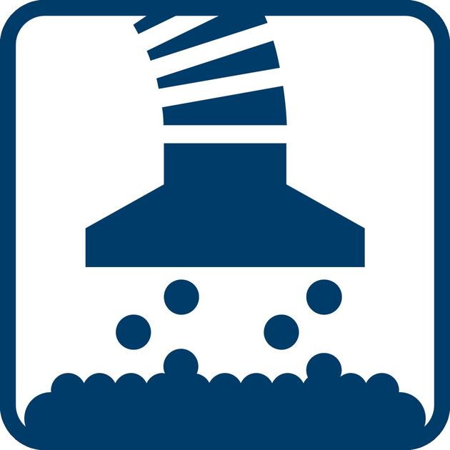 Насадка для пылеудаления BOSCH GDE 162 (1600A001G8), фото , изображение 5 | SNABZHENIE.com.ua