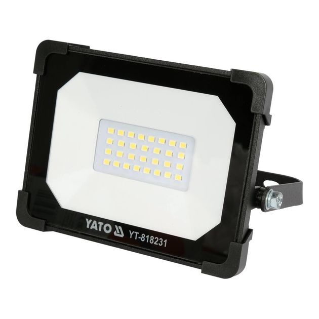 Прожектор YATO 20 Вт, 1900 Лм, 30 SMD-діодів, 140x124.5x32 мм, фото  | SNABZHENIE.com.ua