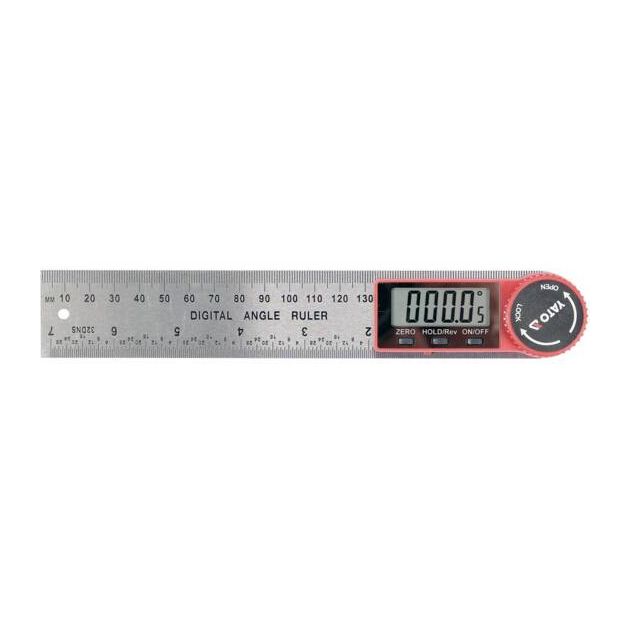 Электронный угломер YATO, 200 мм, 0-360°, батарея 3V CR2032, фото  | SNABZHENIE.com.ua