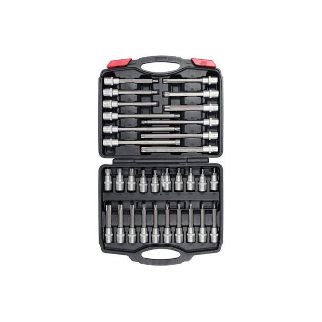 Набор торцевых головок TORX YATO 1/2", T20-T70, 32 элемента, фото  | SNABZHENIE.com.ua