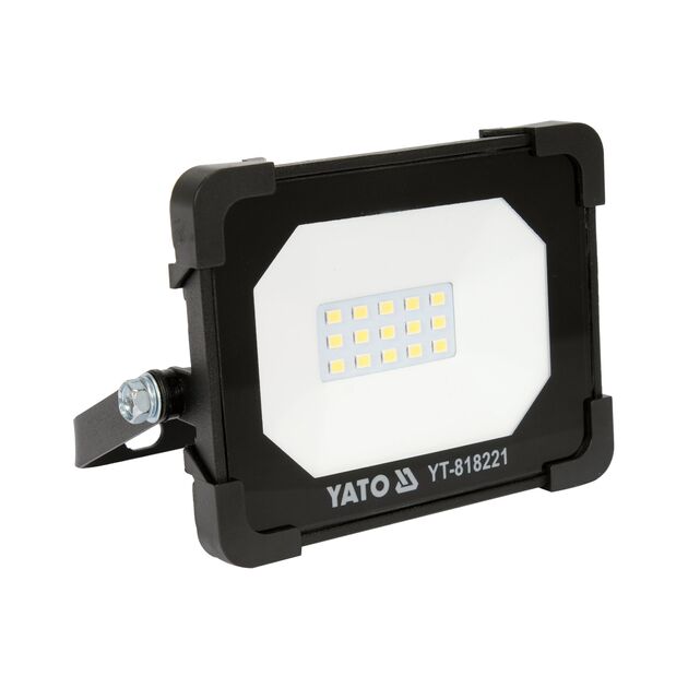 Прожектор з SMD-діодним випромінювачем YATO 10 Вт 230 В 950 Лм 15 діодів 115x98x32 мм, фото  | SNABZHENIE.com.ua