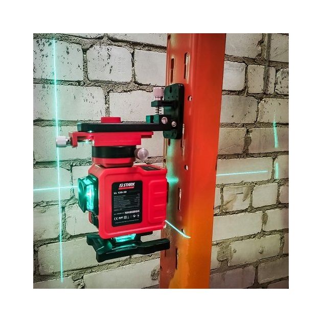 Лазерный нивелир Stark LL-12G-3D (зеленый луч), фото , изображение 10 | SNABZHENIE.com.ua