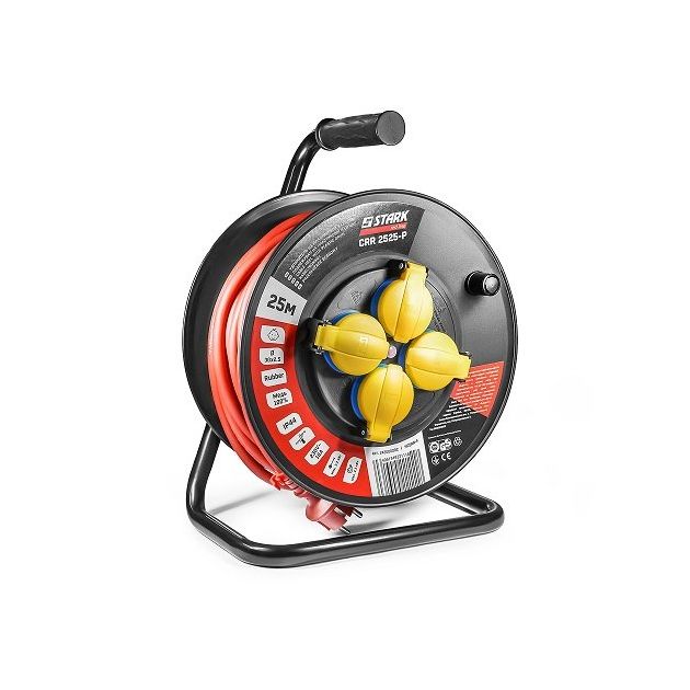 Удлинитель Stark CRR-2525-P на катушке, фото  | SNABZHENIE.com.ua