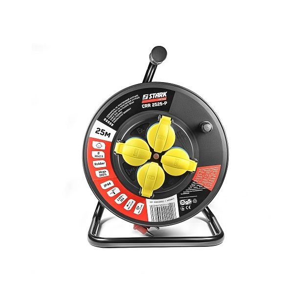 Удлинитель Stark CRR-2525-P на катушке, фото , изображение 10 | SNABZHENIE.com.ua Удлинитель Stark CRR-2525-P на катушке, фото , изображение 10 | SNABZHENIE.com.ua