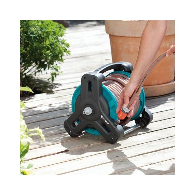 Катушка Gardena Classic 10 с шлангом, фото , изображение 2 | SNABZHENIE.com.ua Катушка Gardena Classic 10 с шлангом, фото , изображение 2 | SNABZHENIE.com.ua