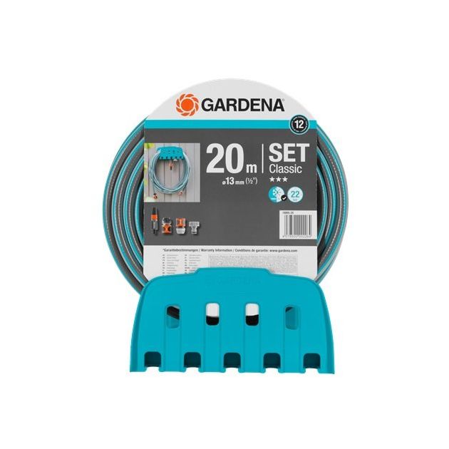 Шланг Gardena Basic 13 мм х 20 м + набор для полива, фото  | SNABZHENIE.com.ua