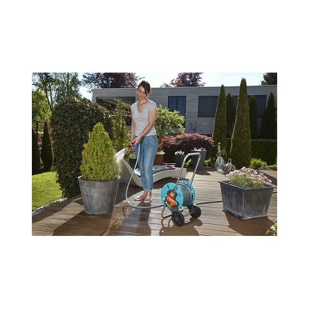 Тележка Gardena AguaRoll S с шлангом, фото , изображение 4 | SNABZHENIE.com.ua Тележка Gardena AguaRoll S с шлангом, фото , изображение 4 | SNABZHENIE.com.ua