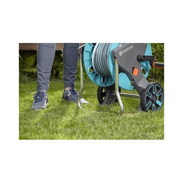 Тележка Gardena AguaRoll M со шлангом, фото , изображение 8 | SNABZHENIE.com.ua Тележка Gardena AguaRoll M со шлангом, фото , изображение 8 | SNABZHENIE.com.ua