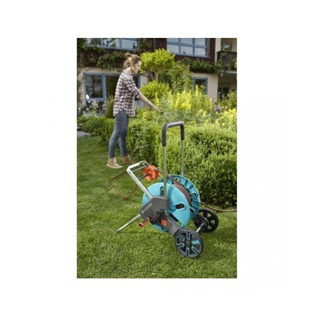 Тележка для шланга Gardena AquaRoll M Easy, фото , изображение 2 | SNABZHENIE.com.ua Тележка для шланга Gardena AquaRoll M Easy, фото , изображение 2 | SNABZHENIE.com.ua