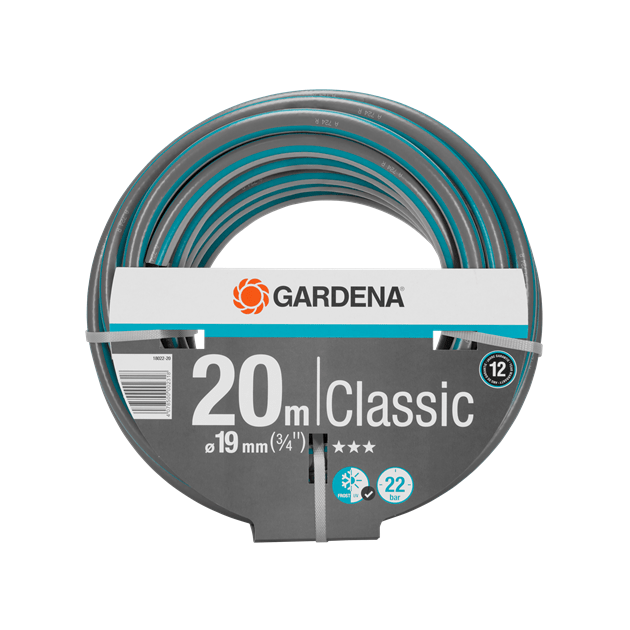 Шланг садовый Gardena Classic, 20 м, 19 мм, фото  | SNABZHENIE.com.ua