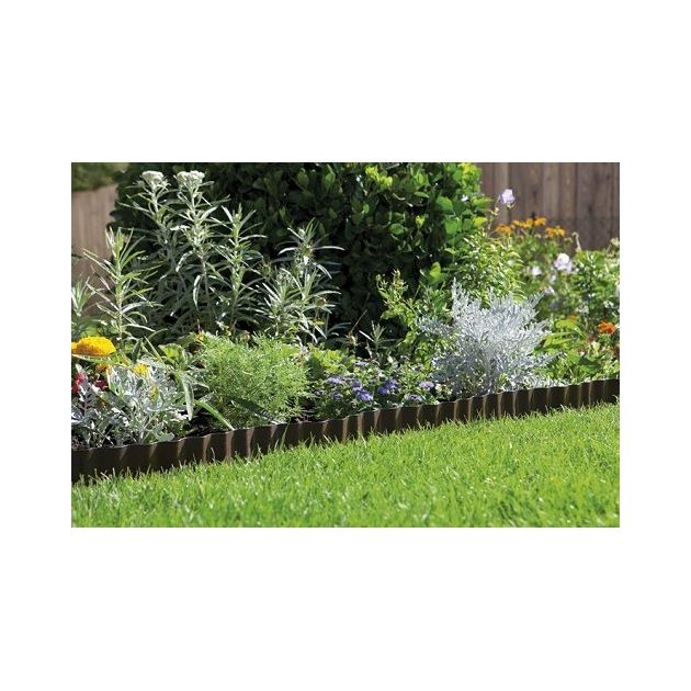 Бордюр садовий Gardena 9 м х 20 см коричневий, фото , зображення 2 | SNABZHENIE.com.ua Бордюр садовий Gardena 9 м х 20 см коричневий, фото , зображення 2 | SNABZHENIE.com.ua