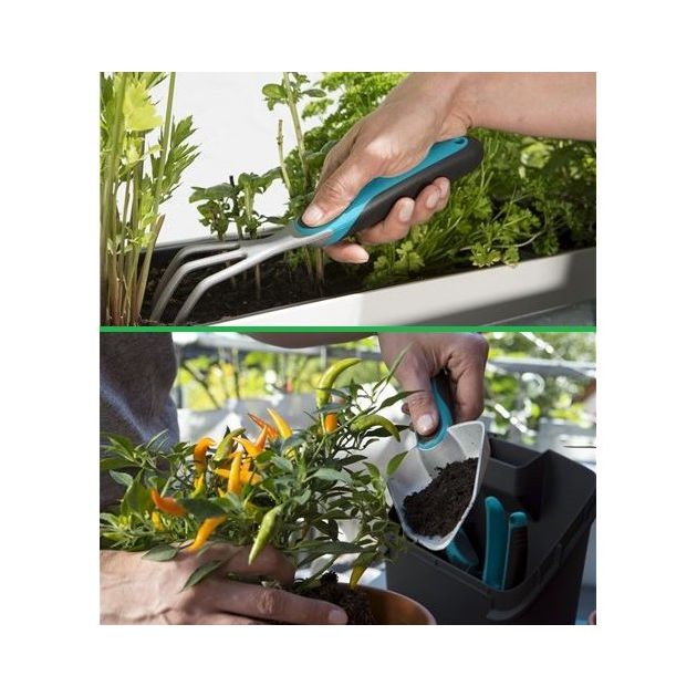 Комплект ручного інструмента Gardena Balcony Box, фото , зображення 2 | SNABZHENIE.com.ua Комплект ручного інструмента Gardena Balcony Box, фото , зображення 2 | SNABZHENIE.com.ua
