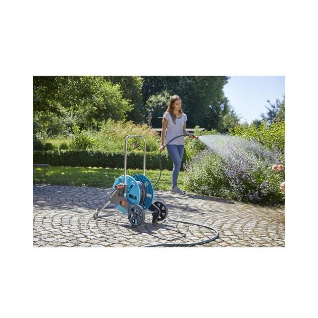 Шланг Gardena Liano текстильний 13 мм (1/2") 10 м + комплект для поливу, фото , зображення 9 | SNABZHENIE.com.ua