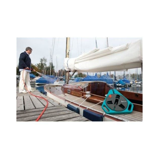 Шланг плоский Gardena 15 м в кассете, фото , изображение 5 | SNABZHENIE.com.ua Шланг плоский Gardena 15 м в кассете, фото , изображение 5 | SNABZHENIE.com.ua