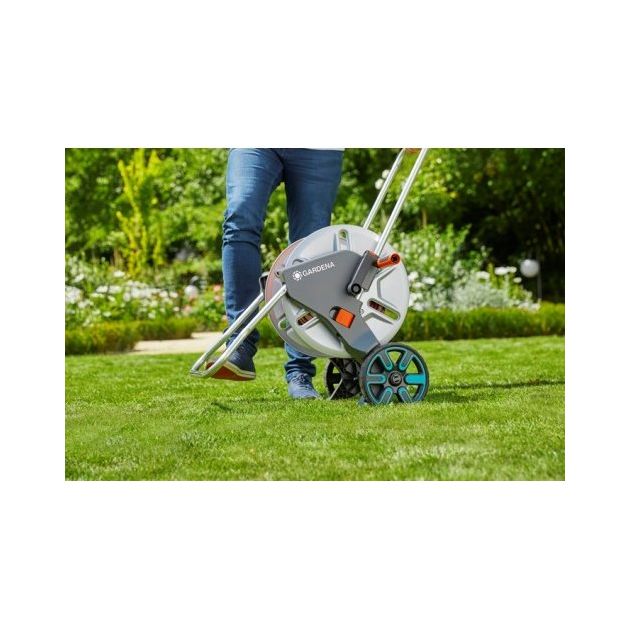 Тележка для шланга GARDENA AquaRoll M Metal SET, фото , изображение 7 | SNABZHENIE.com.ua Тележка для шланга GARDENA AquaRoll M Metal SET, фото , изображение 7 | SNABZHENIE.com.ua