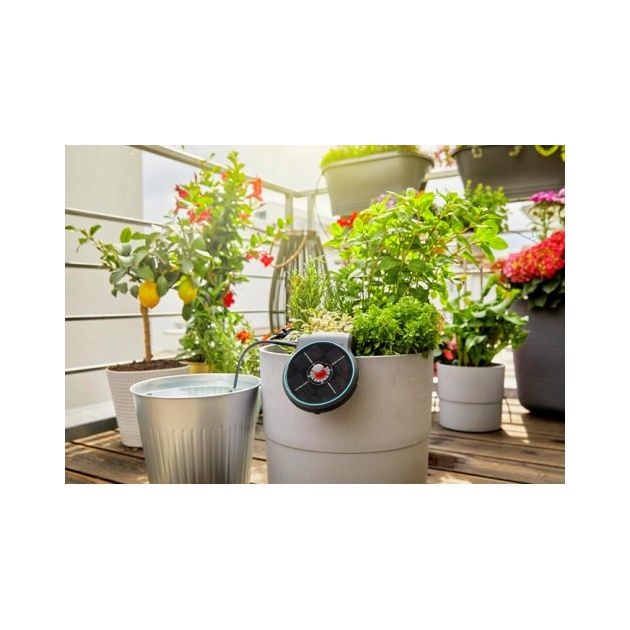Комплект для полива растений на балконе Gardena AquaBloom, фото , изображение 10 | SNABZHENIE.com.ua