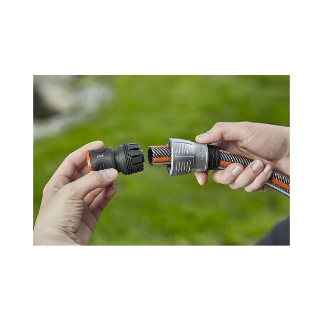 Коннектор Gardena Premium с аквастопом 19 мм (3/4"), фото , изображение 2 | SNABZHENIE.com.ua Коннектор Gardena Premium с аквастопом 19 мм (3/4"), фото , изображение 2 | SNABZHENIE.com.ua