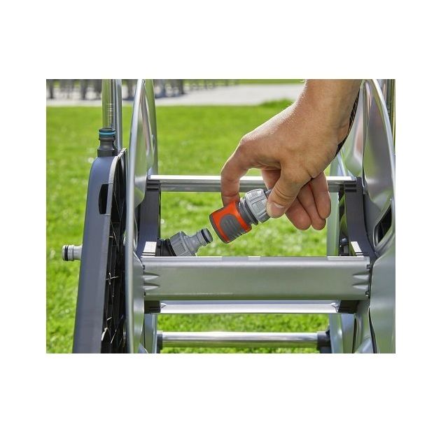 Тележка для шланга GARDENA AquaRoll M Metal, фото , изображение 10 | SNABZHENIE.com.ua Тележка для шланга GARDENA AquaRoll M Metal, фото , изображение 10 | SNABZHENIE.com.ua