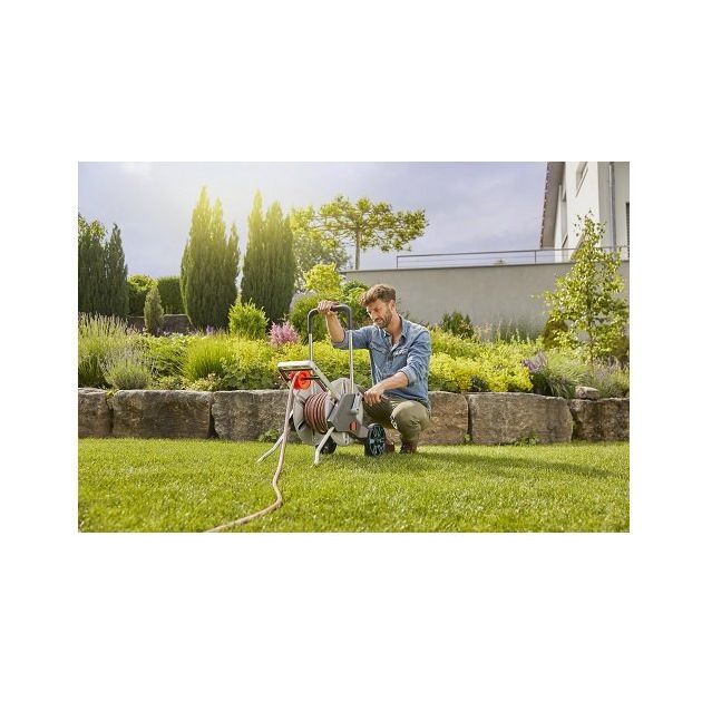 Тележка для шланга GARDENA AquaRoll M EasyMetal, фото , изображение 10 | SNABZHENIE.com.ua Тележка для шланга GARDENA AquaRoll M EasyMetal, фото , изображение 10 | SNABZHENIE.com.ua