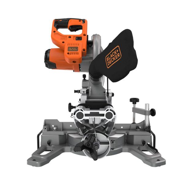Пила торцовочна мережна BLACK+DECKER BES701, фото , зображення 5 | SNABZHENIE.com.ua Пила торцовочна мережна BLACK+DECKER BES701, фото , зображення 5 | SNABZHENIE.com.ua