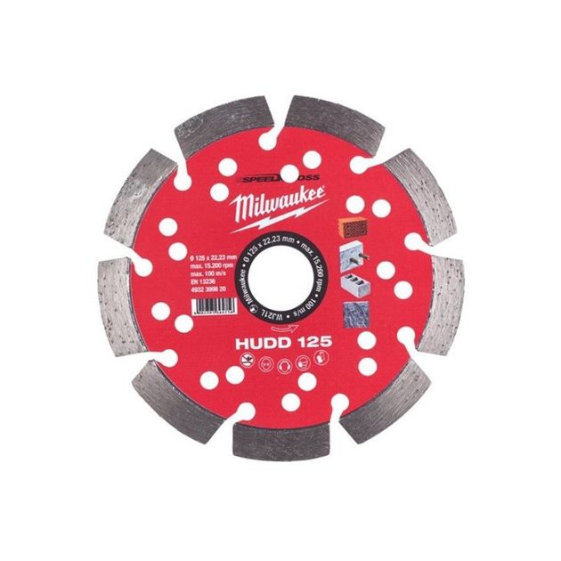Диск алмазний Speedcross MILWAUKEE HUDD 350, 350мм, фото  | SNABZHENIE.com.ua