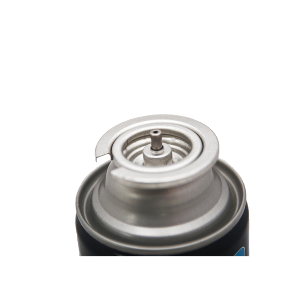 Балон газовий одноразовий VIROK з цанговим (швидким) з'єднанням, 220 гр. (44V152), фото , зображення 2 | SNABZHENIE.com.ua