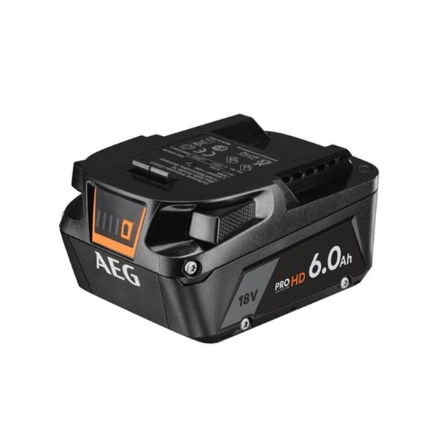 Аккумулятор AEG Li-Ion 18 В, 6 Ач с индикатором заряда, фото  | SNABZHENIE.com.ua