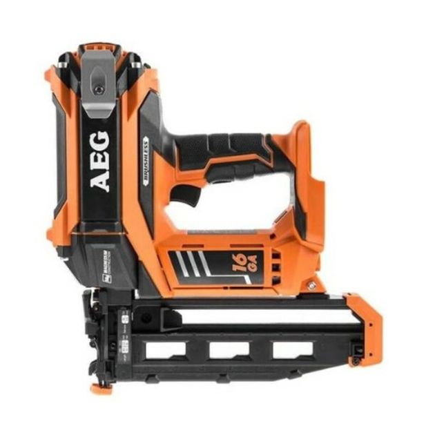 Цвяхозабивач AEG 18V, до цвяхів 16GA, 2 уд/сек, без акумулятора, фото , изображение 4 | SNABZHENIE.com.ua