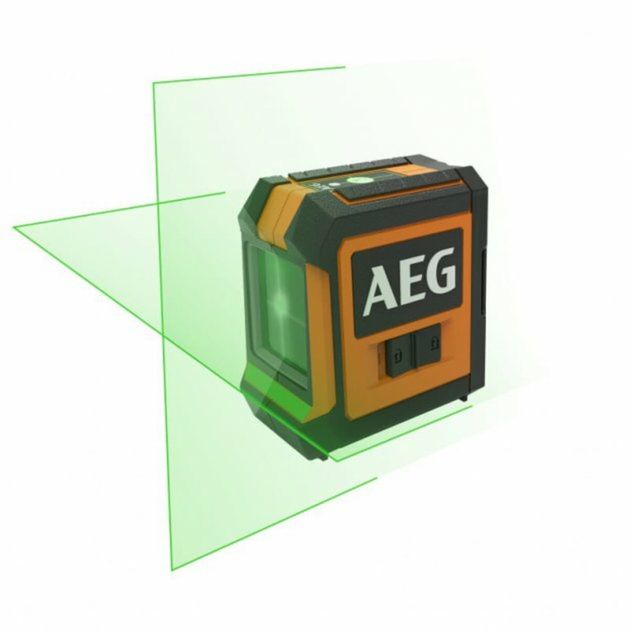 Лазерный нивелир AEG, дальность 20 м, точность 0,4 мм/м, зеленые лучи, фото  | SNABZHENIE.com.ua