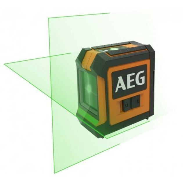 Лазерный нивелир AEG; дальность 20 м, точность 0,4 мм/1 м, зеленые лучи., фото  | SNABZHENIE.com.ua