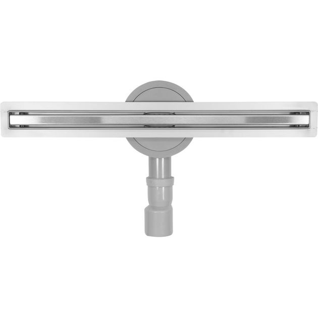 Трап линейный напольный из нержавеющей стали FALA SLIM 50х3х7 см, фото  | SNABZHENIE.com.ua