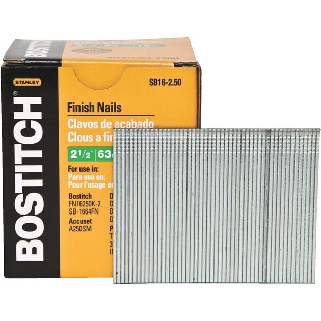 Гвозди BOSTITCH SB16, 2,5 дюйма, фото  | SNABZHENIE.com.ua