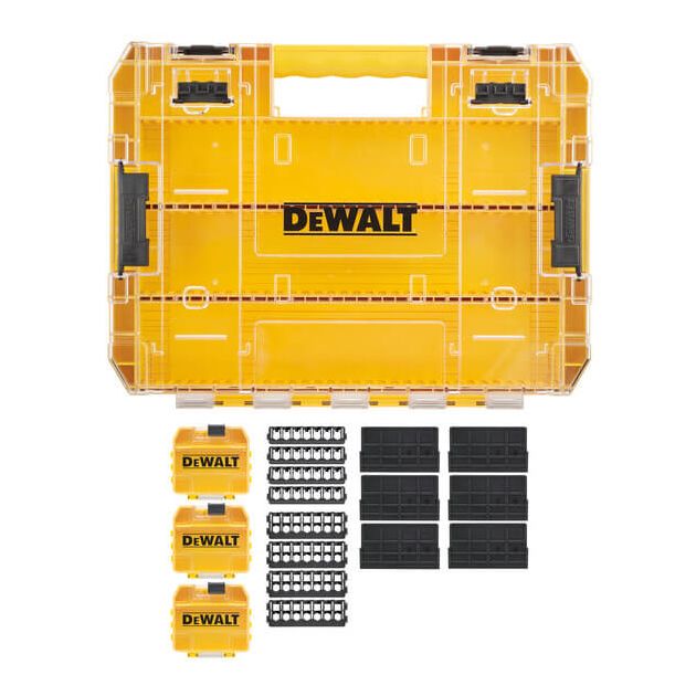 Футляр для бит системи TSTAK Tough Case L DeWALT DT70804, фото , зображення 2 | SNABZHENIE.com.ua