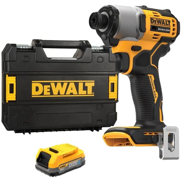 Аккумуляторный ударный шуруповерт DeWALT DCF840E1T, фото  | SNABZHENIE.com.ua