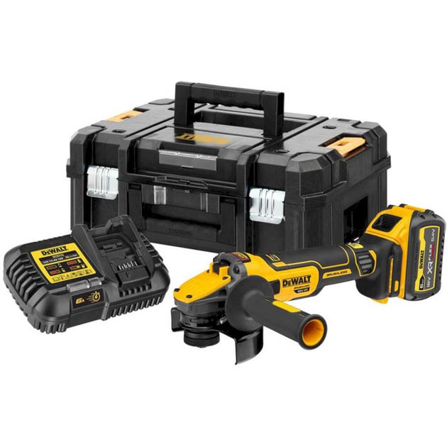 Аккумуляторная угловая шлифмашина DeWALT DCG409VST1, фото  | SNABZHENIE.com.ua