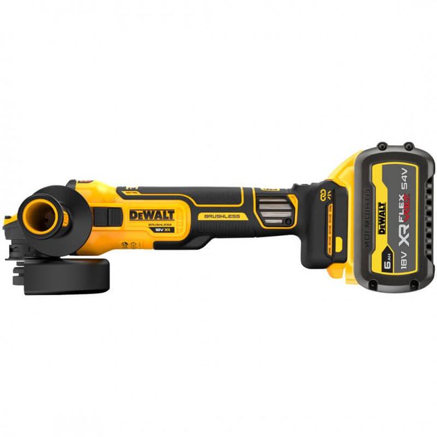 Аккумуляторная угловая шлифмашина DeWALT DCG409VST1, фото , изображение 4 | SNABZHENIE.com.ua Аккумуляторная угловая шлифмашина DeWALT DCG409VST1, фото , изображение 4 | SNABZHENIE.com.ua