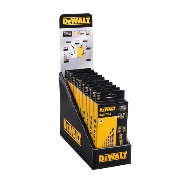 Кассета со сверлами по металлу DeWalt Black & Gold DT70831, фото , изображение 3 | SNABZHENIE.com.ua Кассета со сверлами по металлу DeWalt Black & Gold DT70831, фото , изображение 3 | SNABZHENIE.com.ua