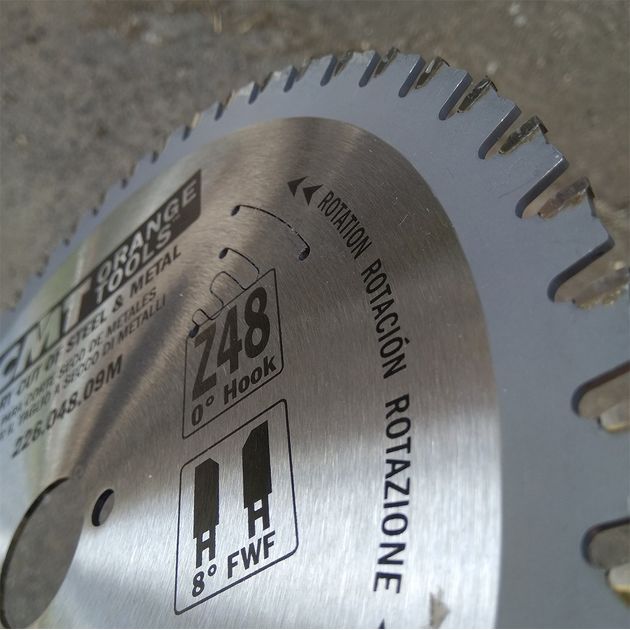 Пила дискова 235 х 30 мм, Z 48, по сталі для продільного і поперечного пилення CMT (226.048.09M), фото , зображення 8 | SNABZHENIE.com.ua Пила дискова 235 х 30 мм, Z 48, по сталі для продільного і поперечного пилення CMT (226.048.09M), фото , зображення 8 | SNABZHENIE.com.ua