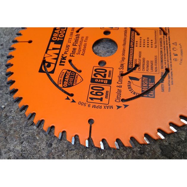 Диск пильный CMT 160x20 мм, Z 56, тонкий пропил по дереву, фото , изображение 11 | SNABZHENIE.com.ua