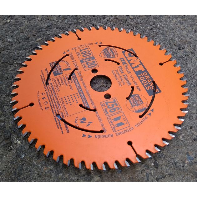 Диск пильный CMT 160x20 мм, Z 56, тонкий пропил по дереву, фото , изображение 12 | SNABZHENIE.com.ua