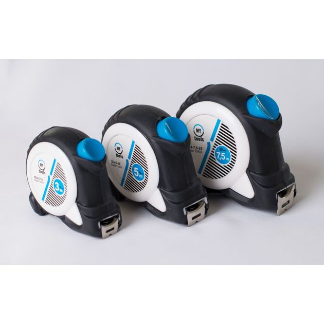 Рулетка Easy+ 7,5 м x 25 мм MY TOOLS (124-7,5-25), фото , изображение 3 | SNABZHENIE.com.ua Рулетка Easy+ 7,5 м x 25 мм MY TOOLS (124-7,5-25), фото , изображение 3 | SNABZHENIE.com.ua