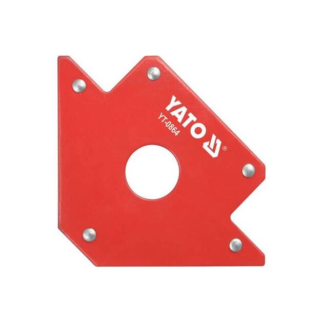 Струбцина магнитная для сварки YATO 102x155x17 мм, 22.5 кг, фото  | SNABZHENIE.com.ua
