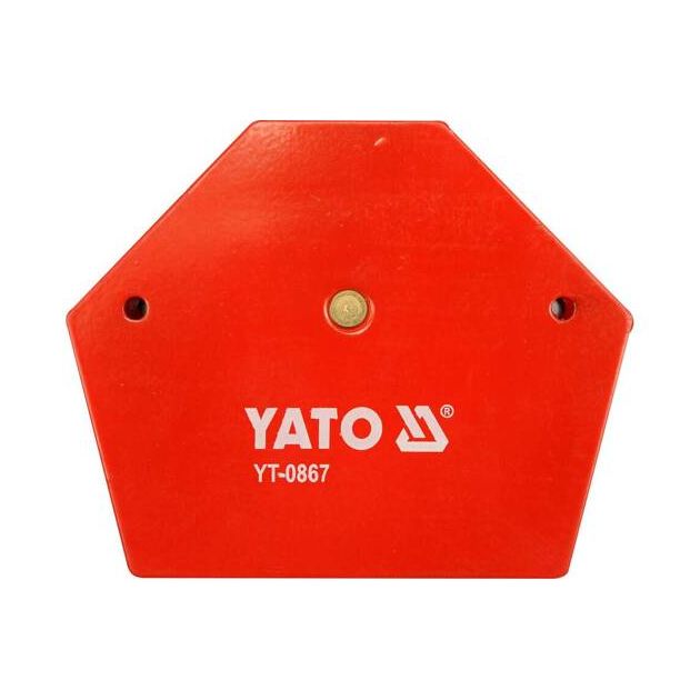 Струбцина магнитная для сварки YATO 111x136x24 мм, 3.4 кг, фото  | SNABZHENIE.com.ua