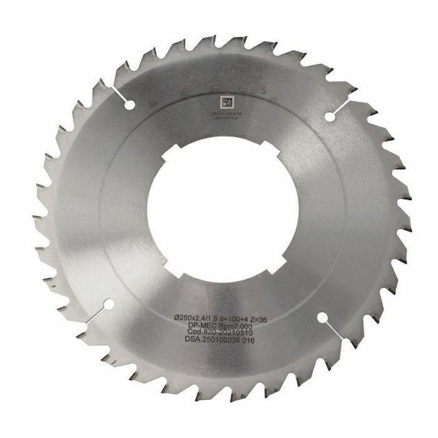 Пильный диск DSA, D=250, F=100, Z=36, K/P=2,4/1,8 Ita Tools, фото  | SNABZHENIE.com.ua